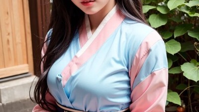AI 한복이 어울리는 그녀