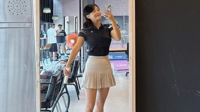 스트리머 미모 눈이 가는 가슴골