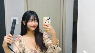 스트리머 미모 눈이 가는 가슴골 2