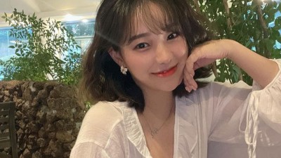 국대 경기보러 상암 직관하러 온 BJ 미래 + 비키니 몸매