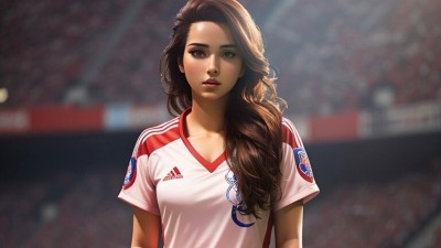 AI 생성 여성 축구