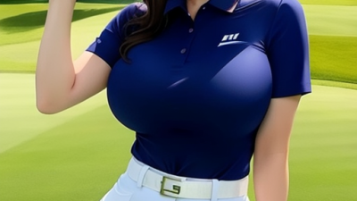 AI  실사 여자 골퍼