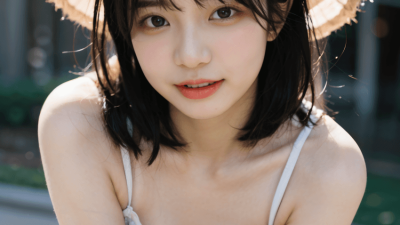AI 여름 휴가 소녀
