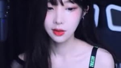 BJ 유혜디 동물귀 시스루 블랙 가슴골 문신
