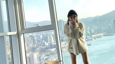 레이싱 모델 유다연 숏컷 비키니