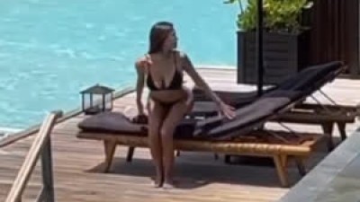 멀리서 본 빅토리아 오딘초바 (Viktoria Odintcova) 비키니