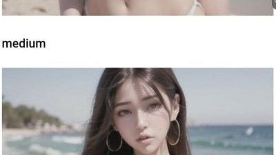 AI 슴가 크기별