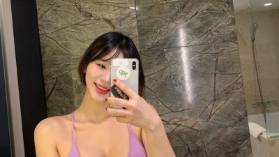 맹승지 귀여운 비키니