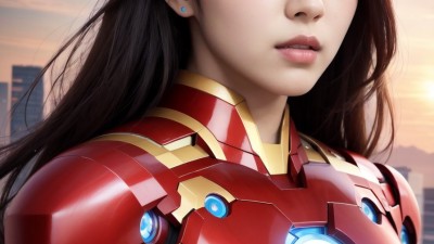 AI 마블스타일 여성 모델링