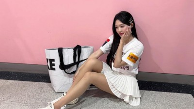 해병대 응원유도로 유명해진 치어리더
