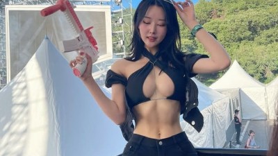 워터밤 찢은 처자