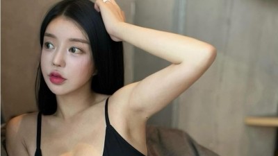 진짜 이쁜 누나 수영장에서 목격