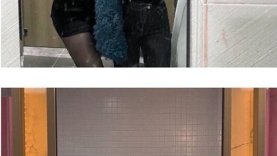 화장실에서 셀카찍는 이유