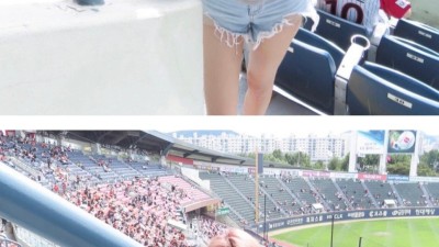 연유네코 야구장에서 ㅗㅜㅑ