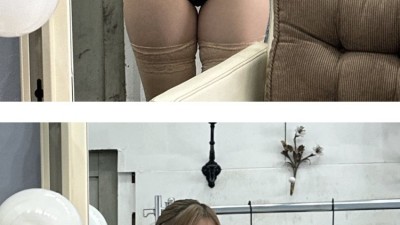 언더웨어 모델의 셀카